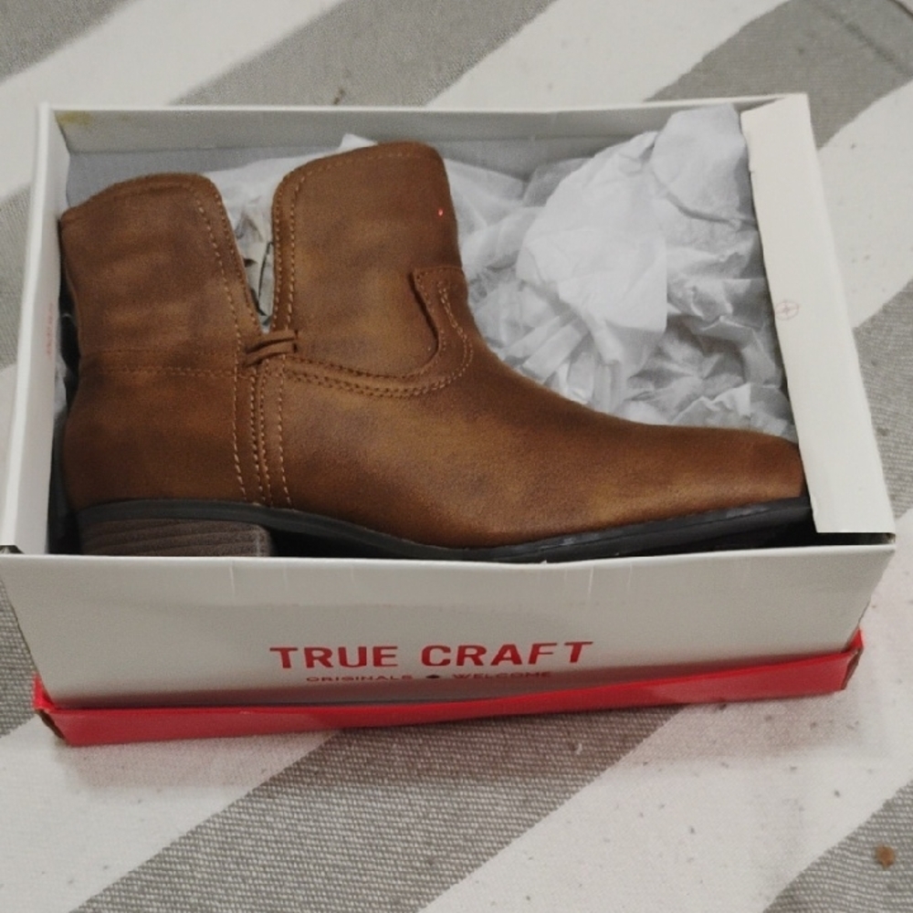 Stylish True Craft Java Brown Leather Ankle Boots for Every Occasion